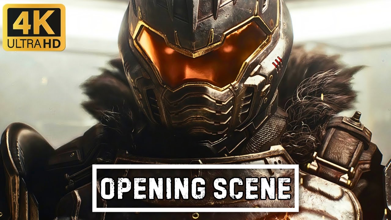 Doom: The Dark Ages Opening Scene – Doom Slayer Intro [4K Gameplay ...