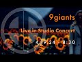 Capture de la vidéo 9G Live In Studio Concert! 4-19-2024