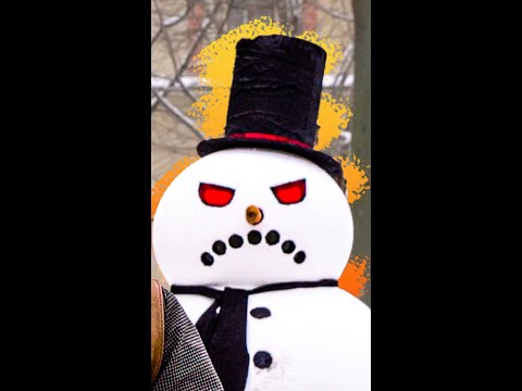 Angry Snowman In Russia Злой Снеговик В России Shorts Snowman