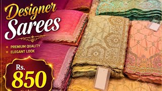 Latest new 2026 designer sowcarpet sarees online