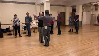 Round Dancing - Slow 2 Step - Basic Step