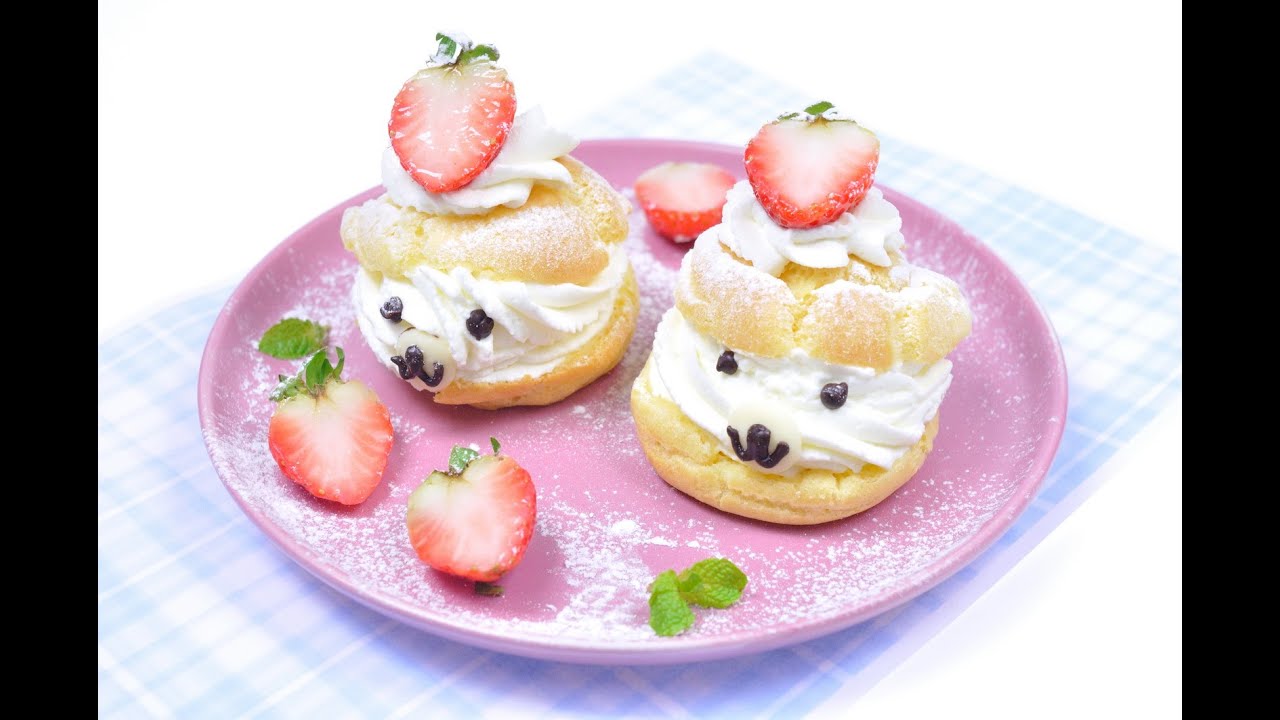 ชูครีมหน้าหมี | Cutie Bear Choux Cream