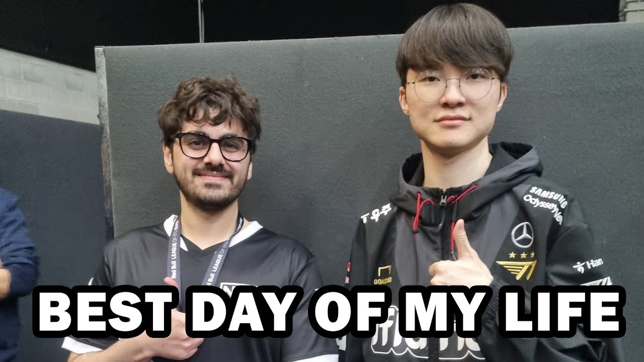 I finally met Faker in Arena - League of Legends