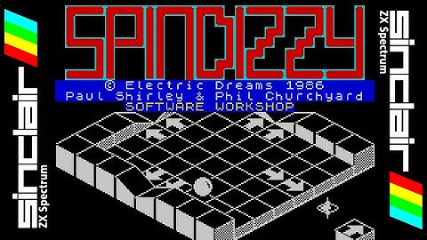 SPINDIZZY (1986) Walkthrough, ZX Spectrum