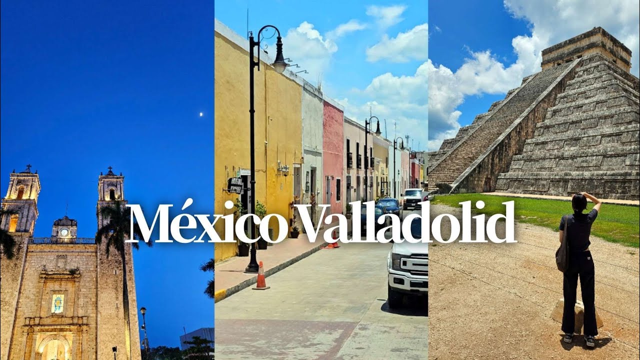 멕시코 남부 바야돌리드 여행 🇲🇽 | 알록달록한 소도시, 마야 유적지 치첸이트사, 세노테 투어