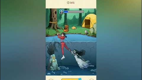 Brain Puzzle 2: Logic Twist Level 37 Drowned Maiden | Help girls escape from female ghosts