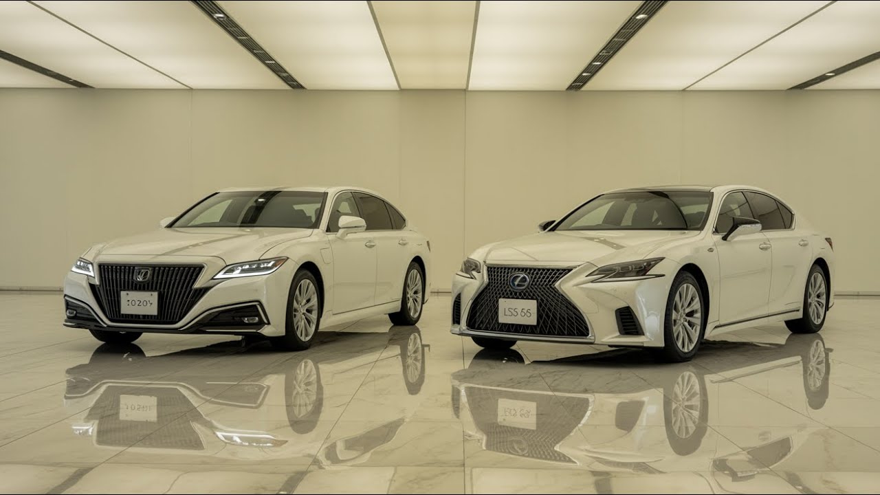 Toyota Crown 2025 vs Lexus LS 500 – The Japanese Flagship Battle No One Expected 👑🔥