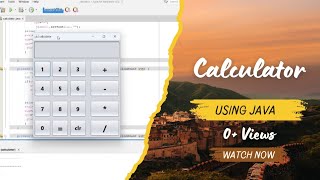 Java Swing Calculator App Demo || Basic Arithmetic Operations