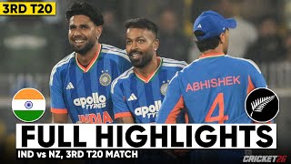 India Vs New Zealand 4Th T20 Cricket Match Full Highlights Cricket Live Highlights Ind Vs Nz 2026