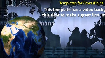 GlobeCode_co_VT_07 CrystalGraphics.com PowerPoint Video Enhanced Templates