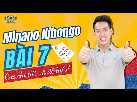 Video Ngữ pháp Minna 1 - Bài 7 - Học Tiếng Nhật Minna No... - youtube