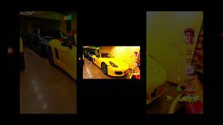 Inside YouTuber Luxury Garage 😱 Audi R8, Porsche Boxster &amp; Mercedes AMG #amazingfacts #youtubeshorts