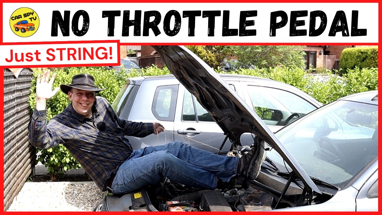 I Replaced My Ford Mondeo’s Throttle Pedal With STRING!