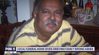 Woodbridge funeral home gives grieving family wrong ashes | FOX 5 DC