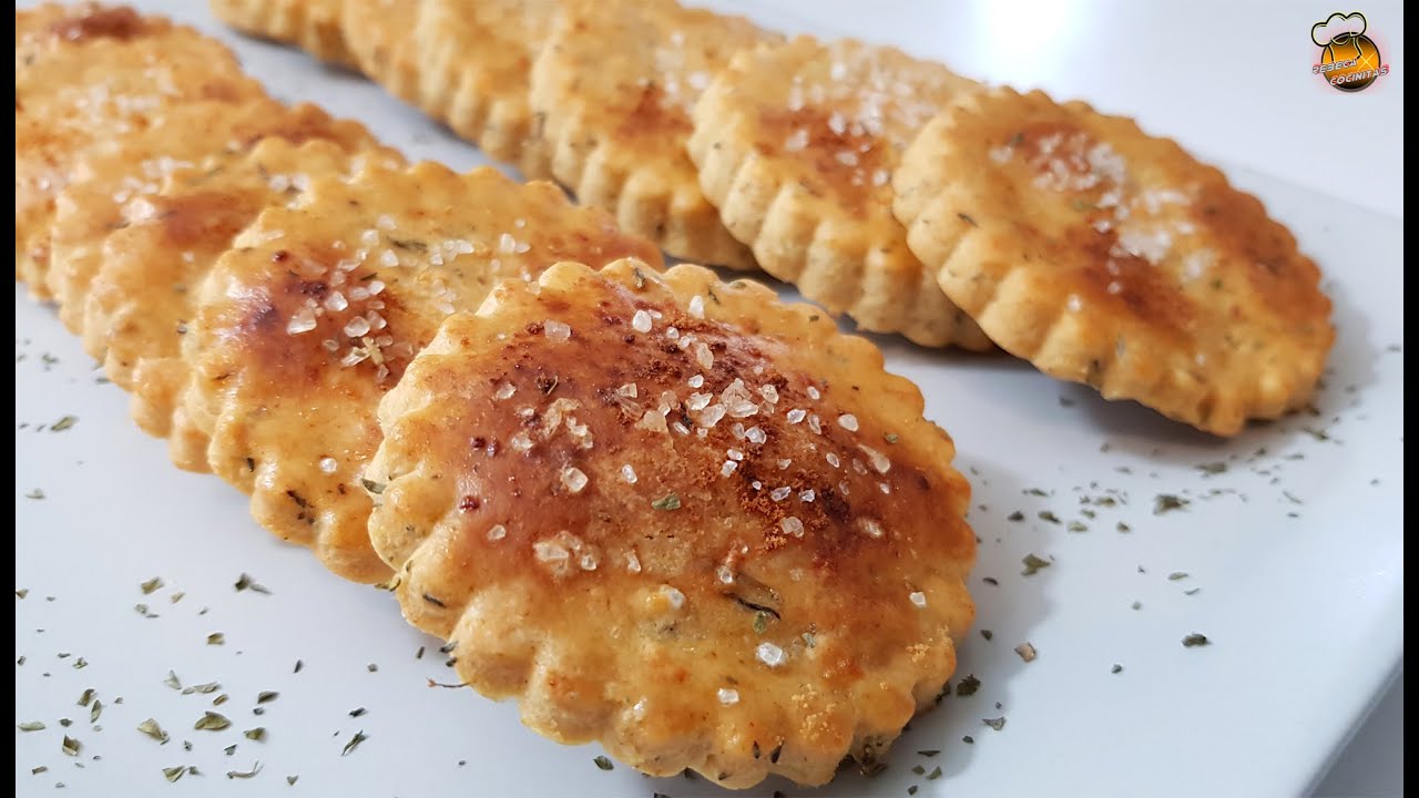 GALLETAS Saladas de QUESO - FACILISIMAS