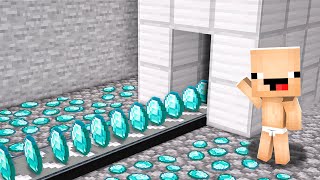 Minecraft'ta Elmas Fabrikası Yaptım😱 - Minecraft