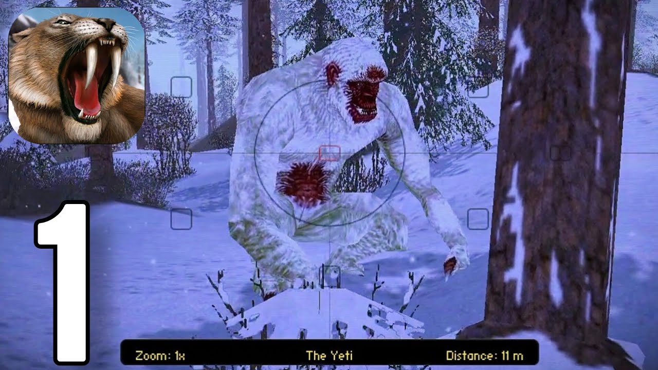 Carnivores: Ice Age - Gameplay Walkthrough Part 1 - Tutorial (ios,Android)