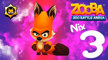 Zooba: Zoo Battle Arena | Gameplay Walkthrough Part 3 | Nix (iOS, Android, BlueStacks) [SlyFox]