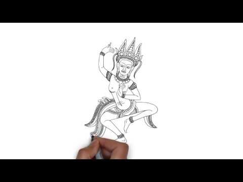 Wie zeichnet man Apsara