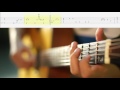 คิดถึงเธอ(Badly) - Jetset&#39;er | ท่อนโซโล่ Fingerstyle+Tab