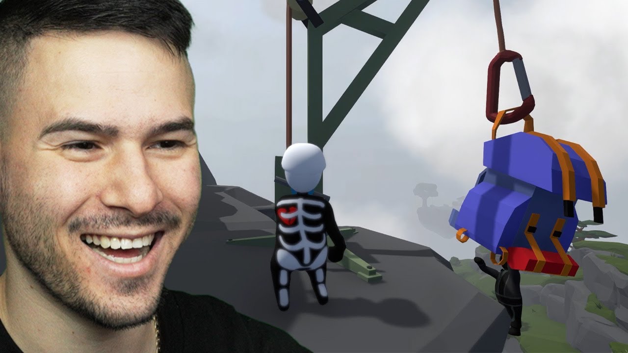 НАЙ-ЗАБАВНОТО ПЛАНИНСКО КАТЕРЕНЕ!😂Human: Fall Flat