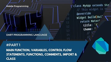 Pengenalan Bahasa Pemrograman Dart | Pemrograman Mobile A
