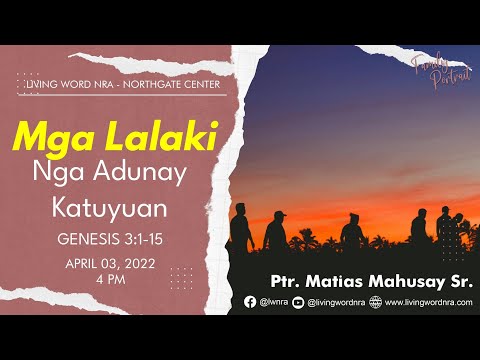 Mga Lalaki Nga Adunay Katuyuan | Ptr. Matt Mahusay Sr.