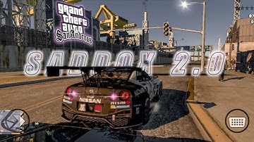 Gta sa android saddox 2.0 low device settings||gta sa gta 5 graphics modpack || SADDOX 2.0 LAG FIX