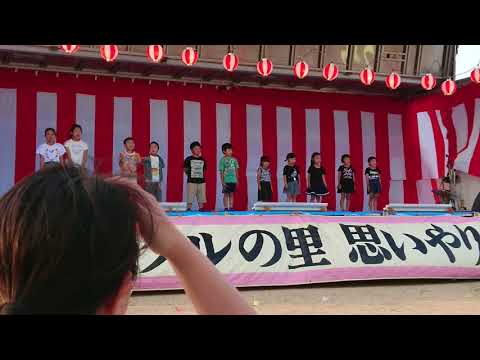 有帆ホタルまつり2018 04 合唱・詩の朗読 山陽小野田市立有帆小学校 2 山口県山陽小野田市有帆 有帆運動広場 20180609_183902