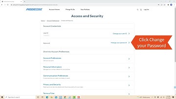 How to Change Your Progessive Auto Insurance Password