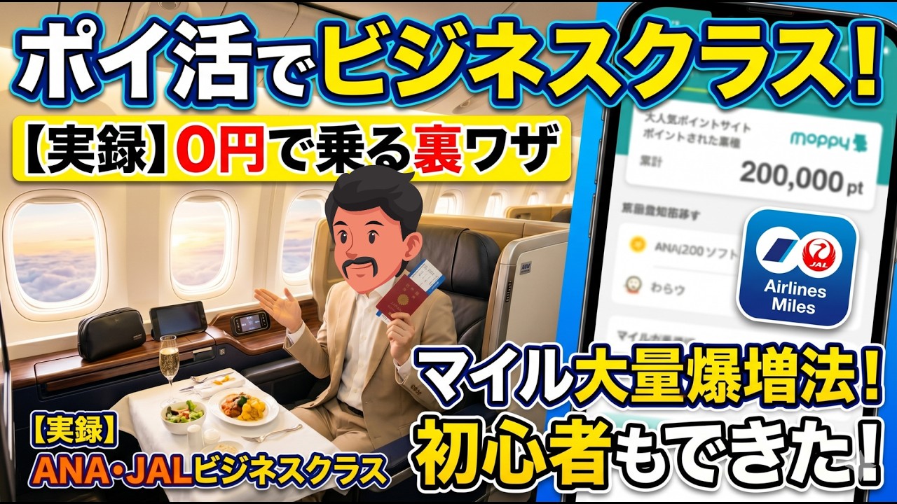 【保存版】年10万マイル貯めるポイ活の攻略法