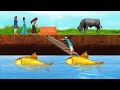 भूमिगत जादुई गोल्डन फिश पूल Underground Magical Golden Fish Pool Kahani Hindi Kahaniya Moral Stories