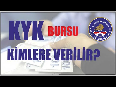 KYK BURSU KİMLERE VERİLİR?