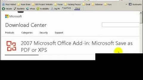Word to PDF Converter with Office 2007