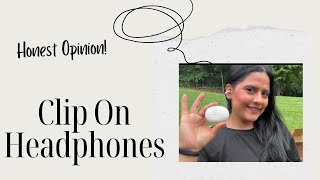 Open-ear earbuds you won't believe - Clip On Earbuds Open Ear Ear Buds Wireless Bluetooth 5.4 Headph