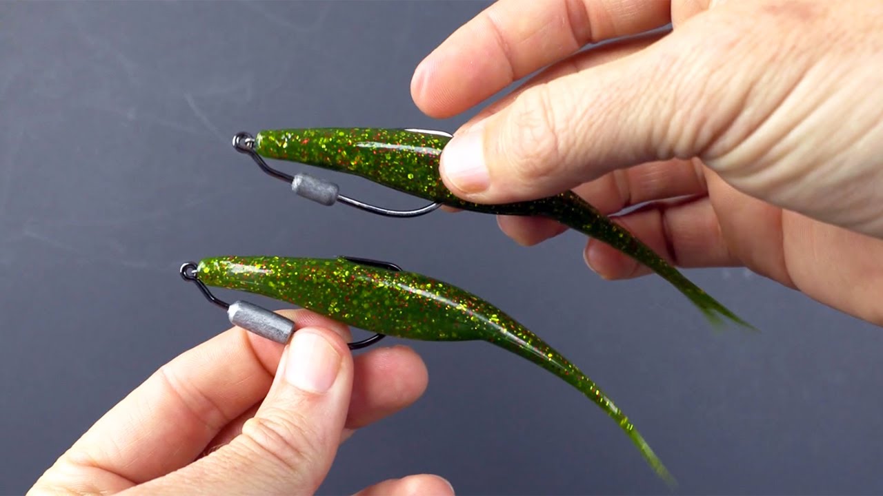 NEW Weighted Swimbait Hooks (Perfect For Fishing Deeper Flats