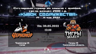ХК “Черномор” 10 (Сочи) - ХК “Тигры” 10 (Тюменская Область) | 30.05.2022