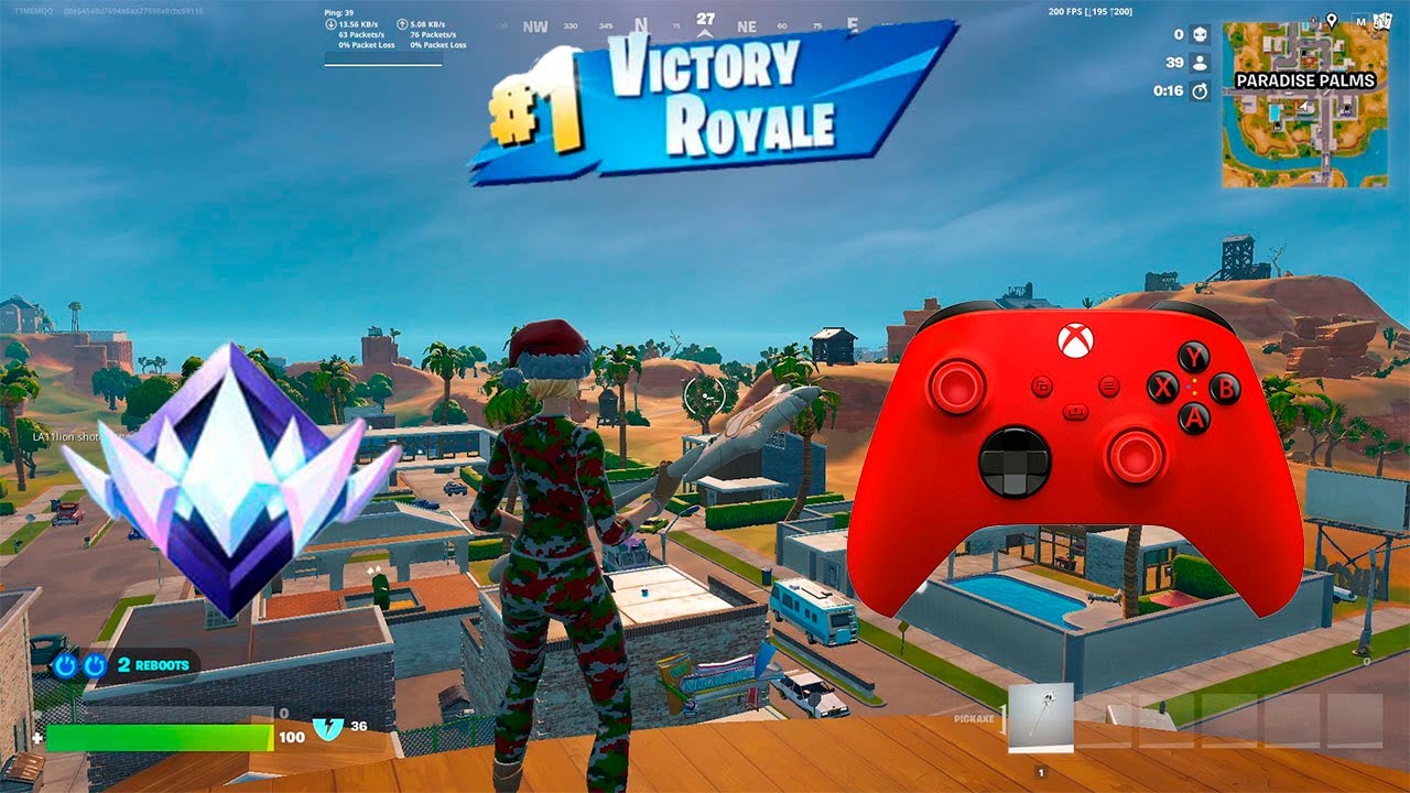 Fortnite Controller Reload ZERO BUILD Gameplay