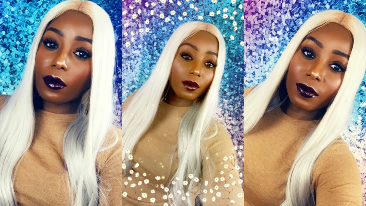 Everystyle Synthetic Platinum Blonde Wig Review
