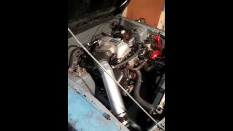 First start up of the new 4.6l 4v in my 92 fox track car