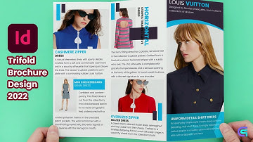 Tri Fold Brochure Design Ideas | Creating a Trifold Brochure in Adobe Indesign | Creaq Grafix