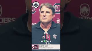 Mike Shula says the OL is better. #gamecocknation Net Worth