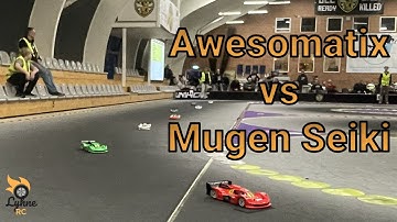 Mugen Seiki MTC3 vs Awesomatix A800RR in Stock RC Touring Car Carpet Racing | DRCMU 3 Skanderborg