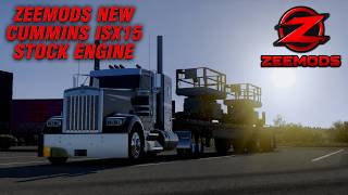 American Truck Simulator | Brand New Zeemods Cummins ISX15 Stock Engine | Realistic ATS Sounds