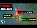 Why so few people live in scotland wales northern ireland or southwest england
