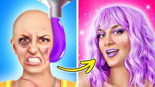Makeover Ekstrim untuk Gadis Tomboi! Peretasan dan Gadget Kecantikan TikTok oleh La La Life Games screenshot 4