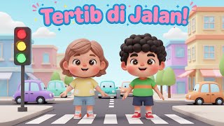 Ayo Tertib di Jalan 🚦 | Lagu Edukasi Keselamatan Anak Bareng Luri & Nico | LURNIC