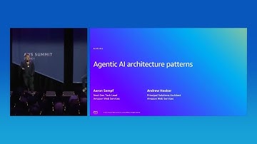 AWS Summit Sydney 2025: Agentic AI architecture patterns