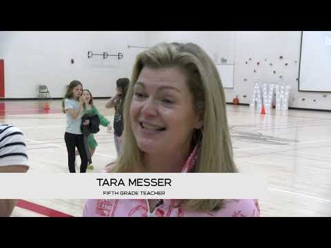 Arbor Vitae Woodruff School teachers race on last day of school