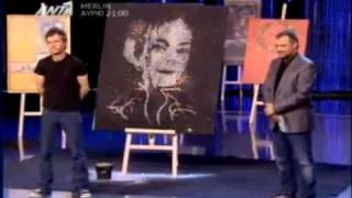 Loukis ( Speed Painting )-Ellada exeis Talento-Greece Got Talent